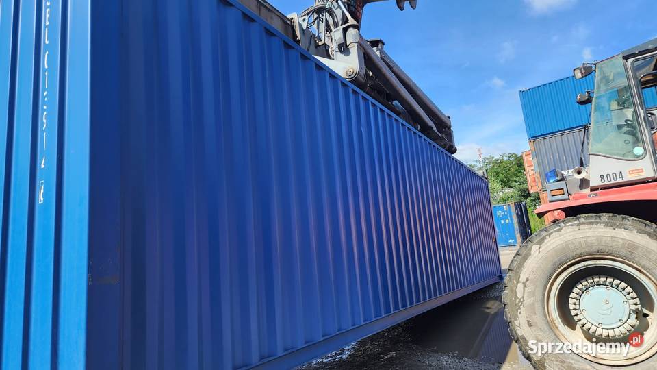 Kontener morski magazynowy 12m 40HC Poznań
