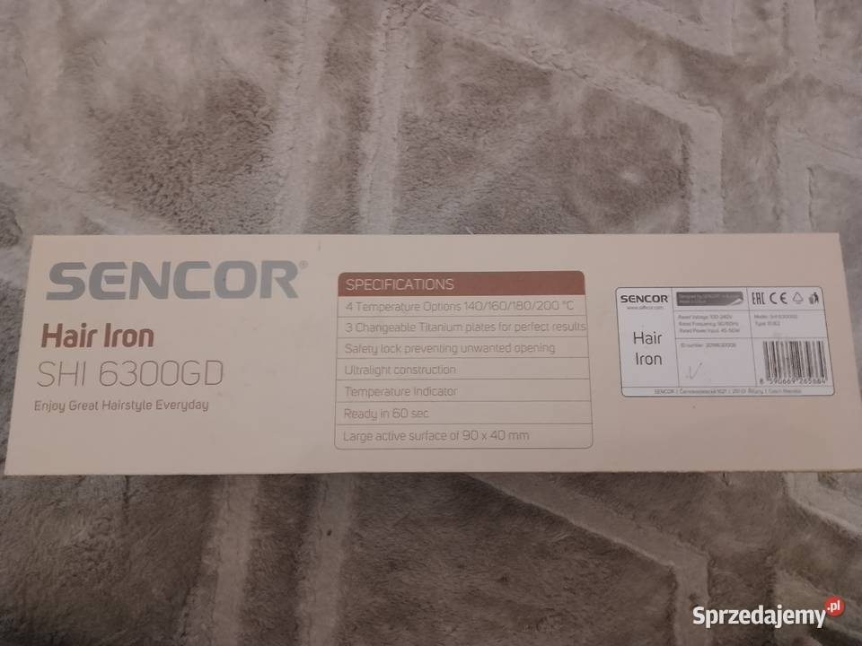Sencor Hair Iron SHI 6300GD Marianki