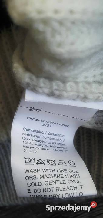 Sweter w paski Shein M podkarpackie Leżajsk sprzedam