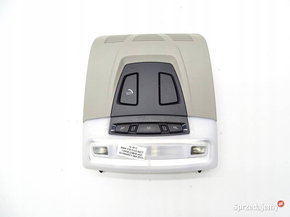 LAMPA OŚWIETLENIE KABINY PODSUFITKI BMW F30 F31 małopolskie