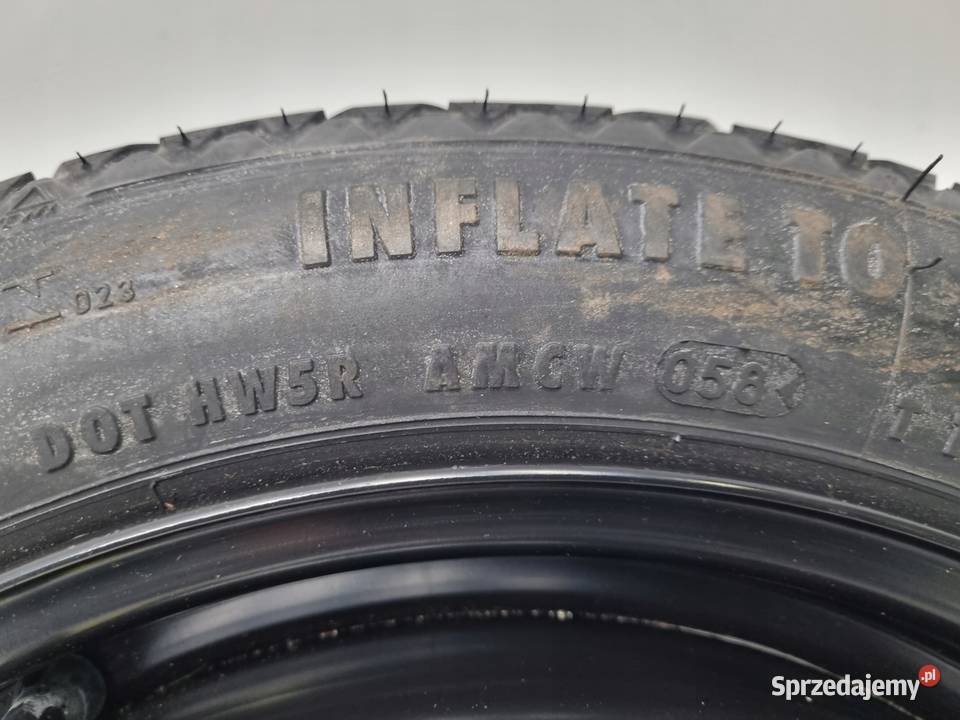 KOŁO ZAPASOWE DOJAZDOWE 11570 R15 Volvo S70 V70 Koła Chełm