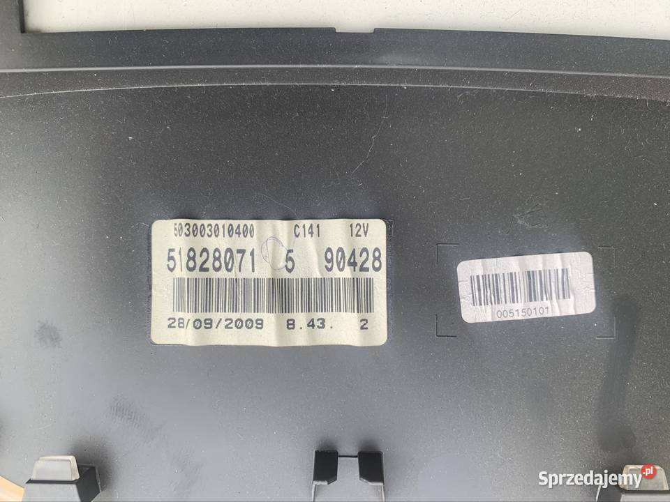 51828071 licznik zegary fiat grande punto III 3