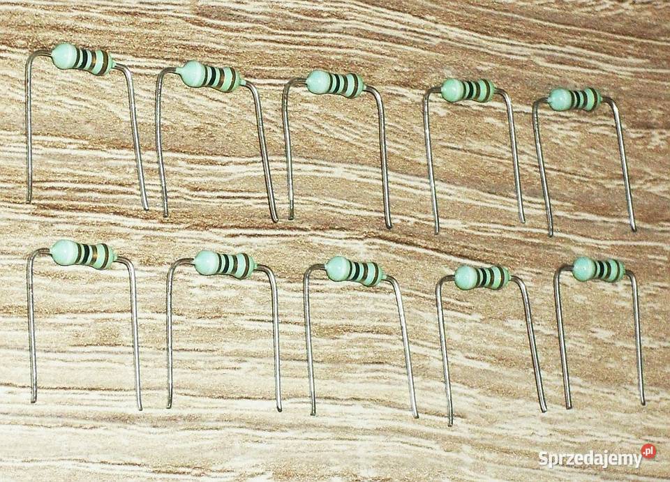 Rezystor opornik metalizowany 91 omów 06 W 1 Elektronika Gliwice sprzedam