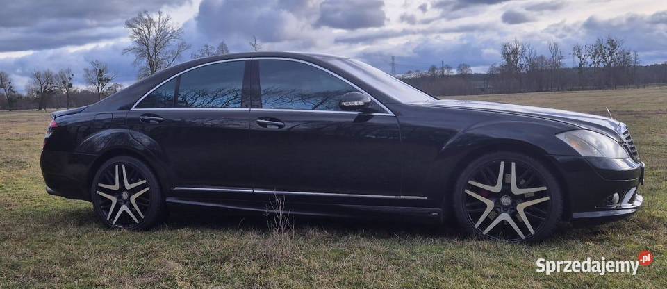 Mercedes w221 s500 AMG 55 benzyna mazowieckie Łęg Przedmiejski
