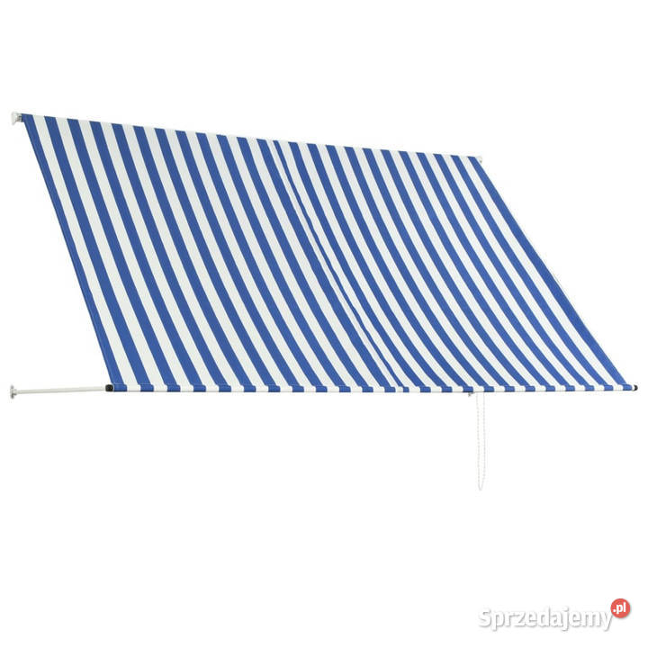 Markiza zwijana 250 x 150 niebieskobiała Warszawa sprzedam