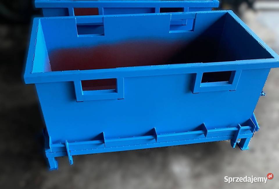 Kontener z otwieranym dnem 1 m3 kontener Niedrzew Pierwszy