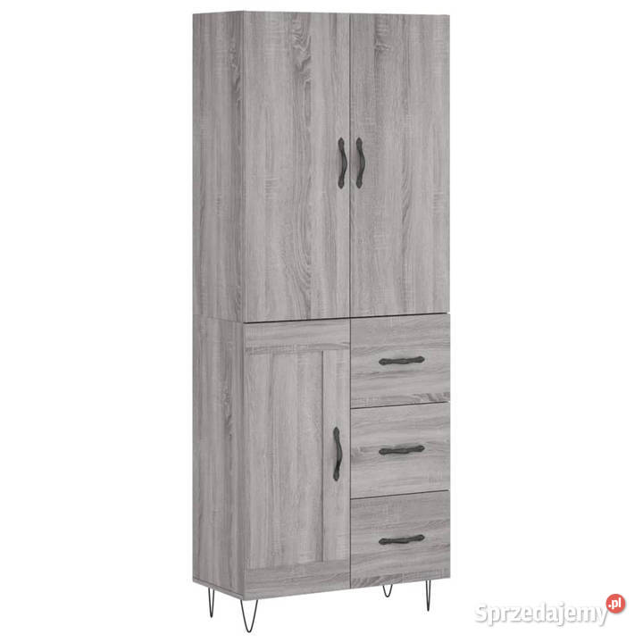 Witrynka szary dąb sonoma 695x34x180 materiał mazowieckie Warszawa
