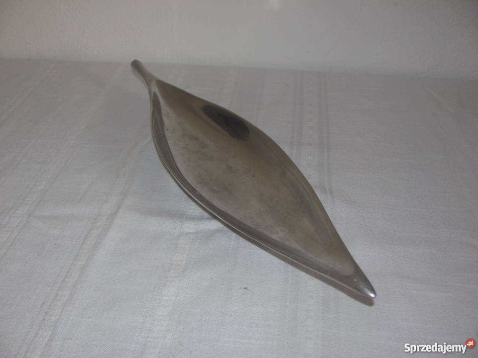 aluminiowy liść 41 patera świecznik Zamość