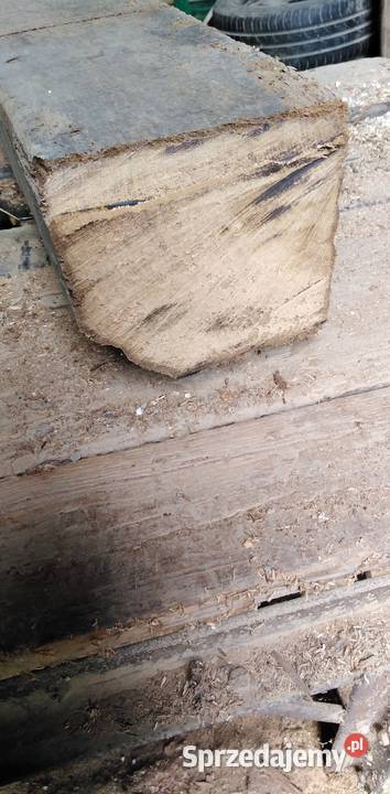 Bale kantówka słupy belki dębowe Niedrzwica Duża