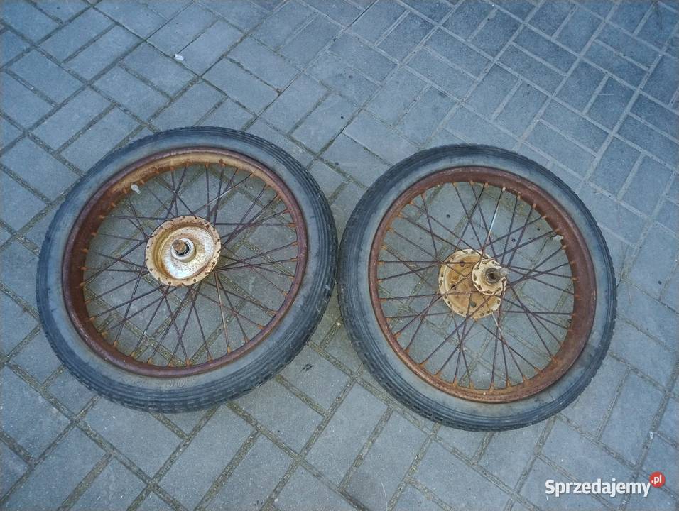 WFM koła stan 2 Części i akcesoria motocyklowe Łazy