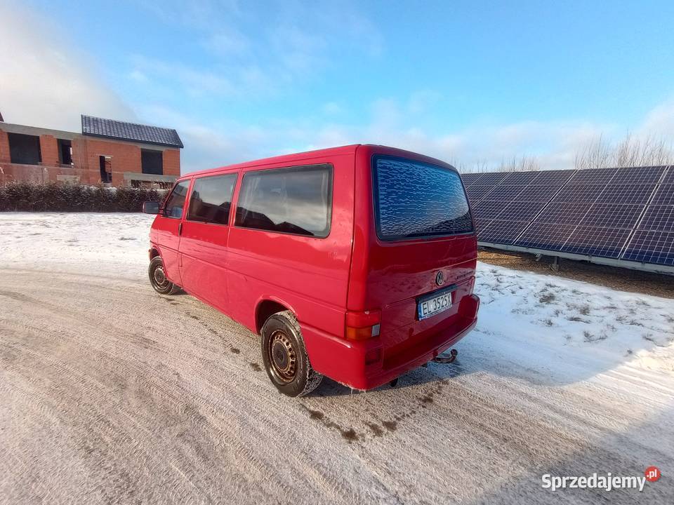 Volkswagen T4 transporter caravelle DŁUGI LIFT 9 115KM łódzkie Łódź