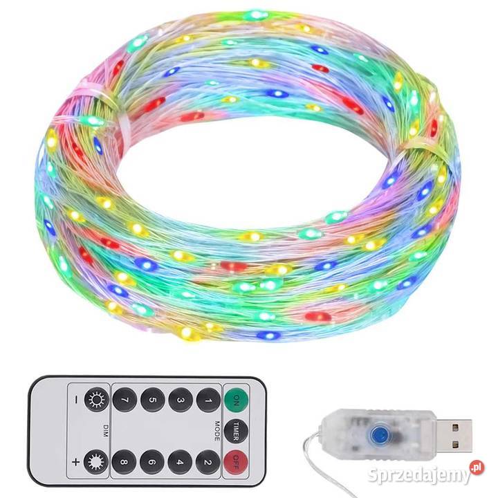 vidaXL Lampki LED 300 diod kolorowe 30 Warszawa sprzedam
