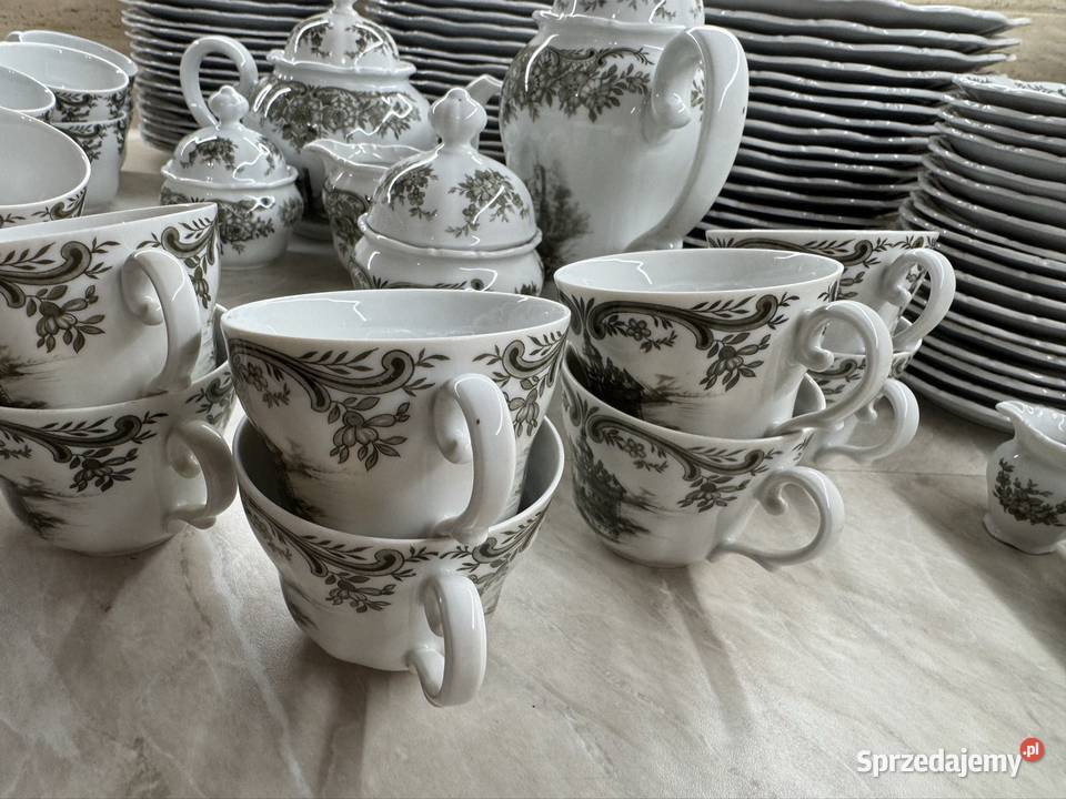 Elegancki serwis obiadowokawowy Bavaria Weiden Biłgoraj sprzedam