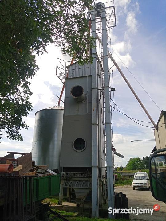 Suszarnia do kukurydzy zboża daszkowa 7510 ton Maszyny rolnicze Racibórz