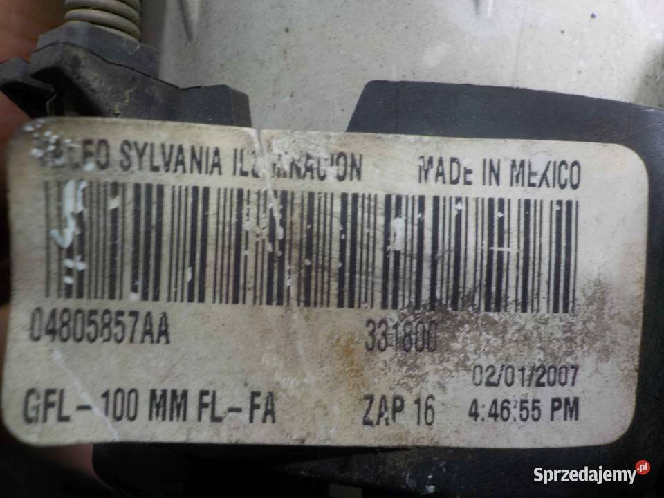 DODGE NITRO 08r halogen prawy 04805857AA Suków sprzedam
