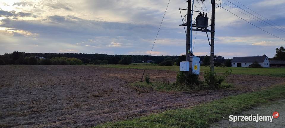 Działki rolnobudowlane60 mazowieckie Niegowiec