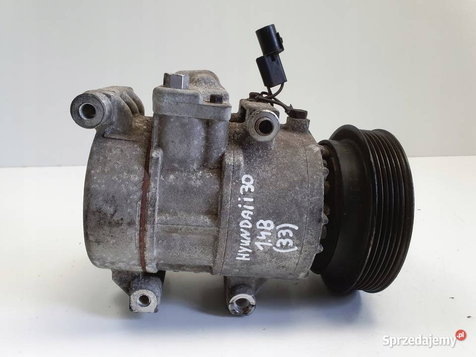 Hyundai i30 14 16V 0712r SPRĘŻARKA KLIMTYZACJI Rudka