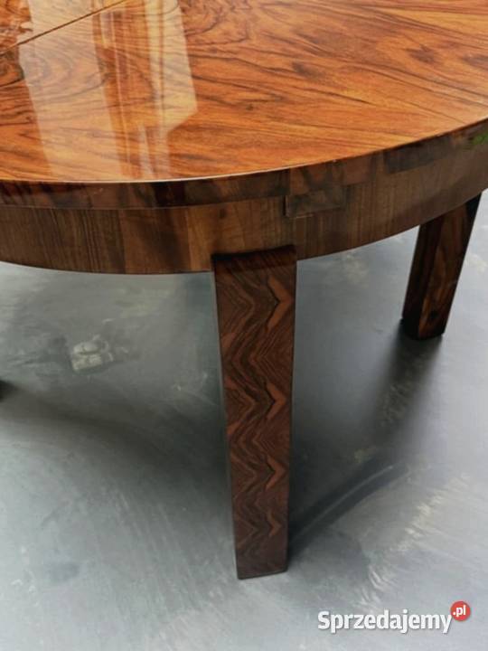 Stół Art Dco 8 krzeseł Zestaw stół i krzesła Halinów sprzedam