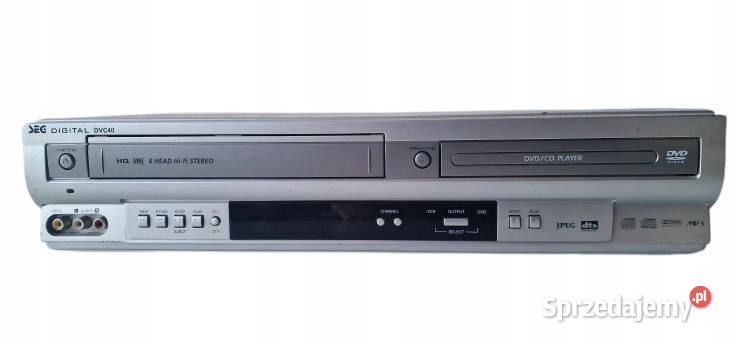 Magnetowid DVD kombo SEG DVC40 DVC 40 video Międzychód