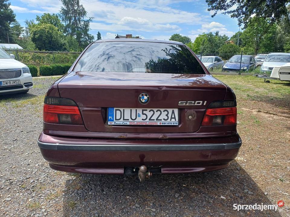 BMW 520i E39 SEDAN 20i R6 LPG 1998r elektryczne lusterka Lubin sprzedam