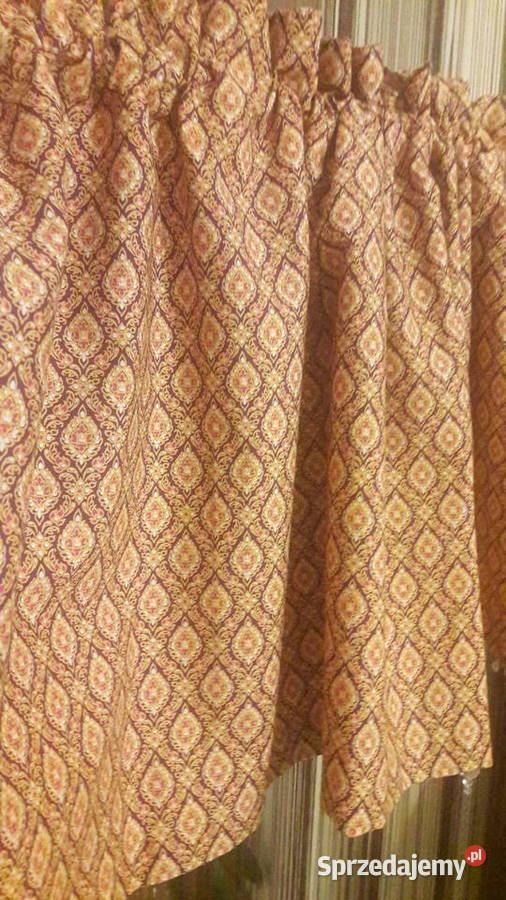 Bawełniana zazdrostka lambrekin 161 x 38 sprzedam