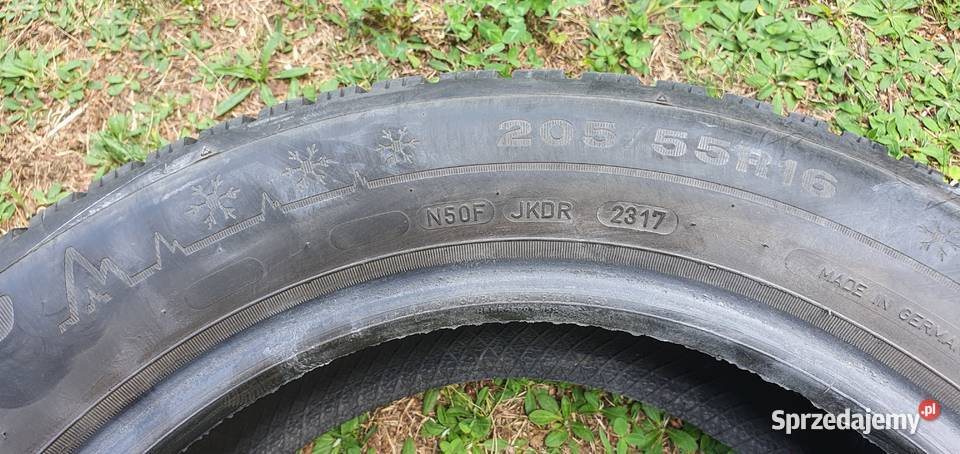 Opony zimowe 20555 R16 DUNLOP WINTER SPORT 5 śląskie Tychy sprzedam