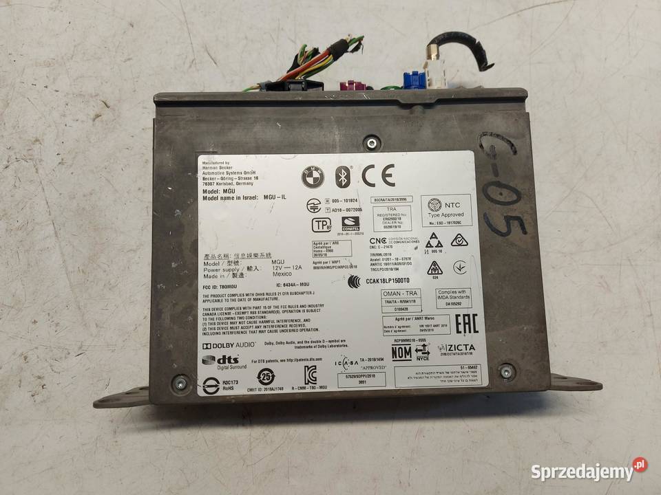 BMW G05 X5 Radio nawigacja navi 5A071E5