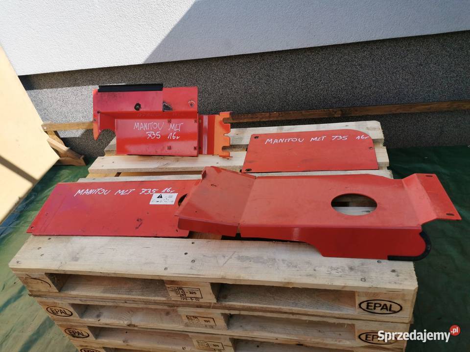 Osłony metalowe Manitou MLT 735 Wilkowo sprzedam
