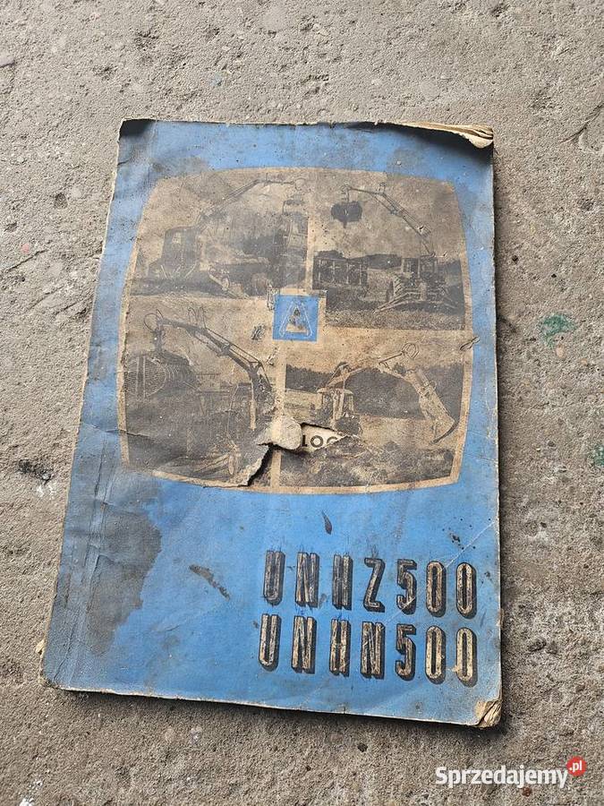 Książka katalog cyklop UNHZ 500 Kłodawa