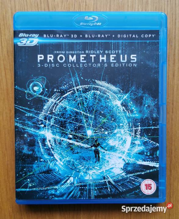 Prometheus Prometeusz 3x Bluray En 2012 3 Disc s-f Parzęczew