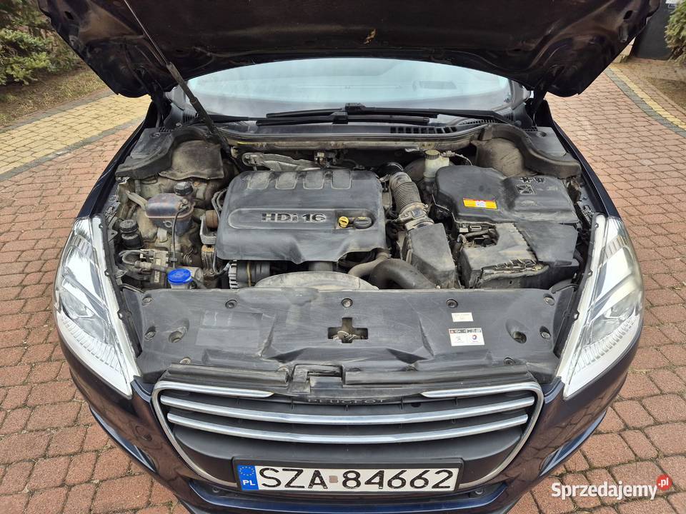 Peugeot 508 20 HDI 2013r 140 kombi granatowy śląskie Niegowonice