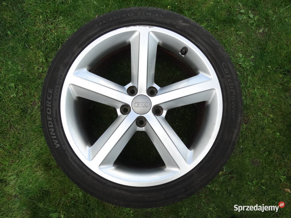 AUDI A4 B8 A5 Q5 S5 A6 A8 A3 FELGI 18 5X112 ET47 Łosieniec