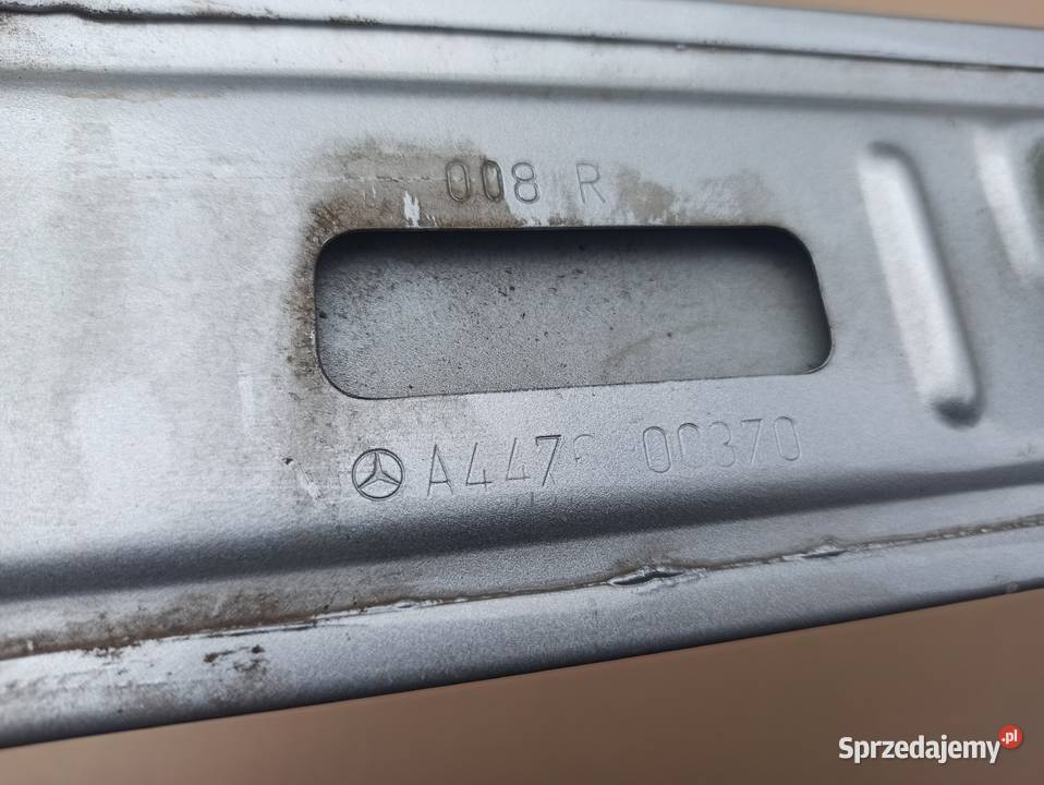 MERCEDES VITO W447 LISTWA OSŁONA SZYNY listwy boczne Bieleń
