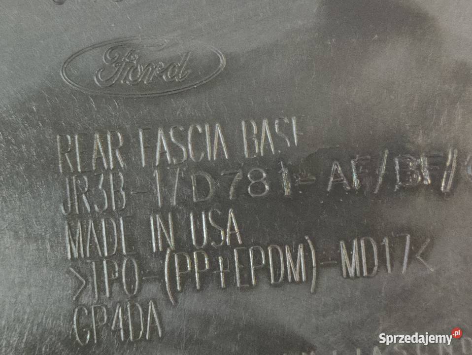 Zderzak Tył Tylny Ford Mustang VI Lift Pleszew