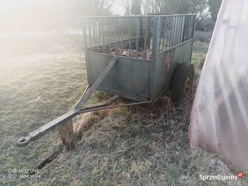 Bitkaprzyczepka masywna Przyczepy rolnicze Baniewice