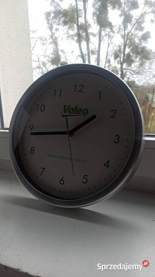 Zegar ścienny VALEO warsztat garaż biuro Rogów