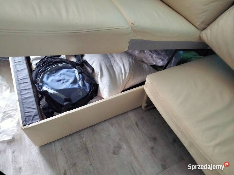 Narożnik skórzany 2 fotele firmy Wajnert w Jaworzno