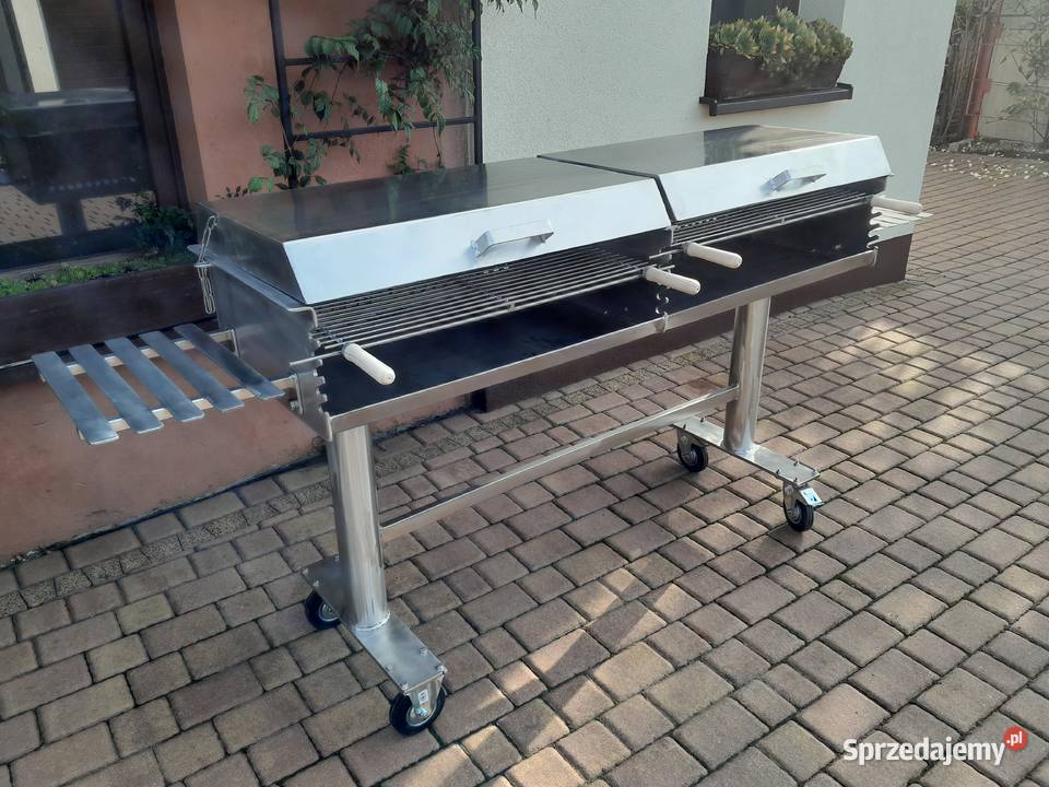 Gastronomiczny grill cateringowy nierdzewny6 mm Ogród Damasławek