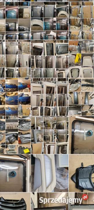 Szyby do przyczep kempingowych kamperow 1000 Motoryzacja Świdnica sprzedam