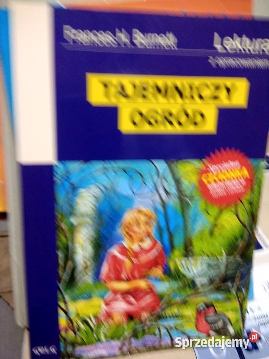 Tajemniczy ogród lektury szkolne antykwariat Warszawa sprzedam