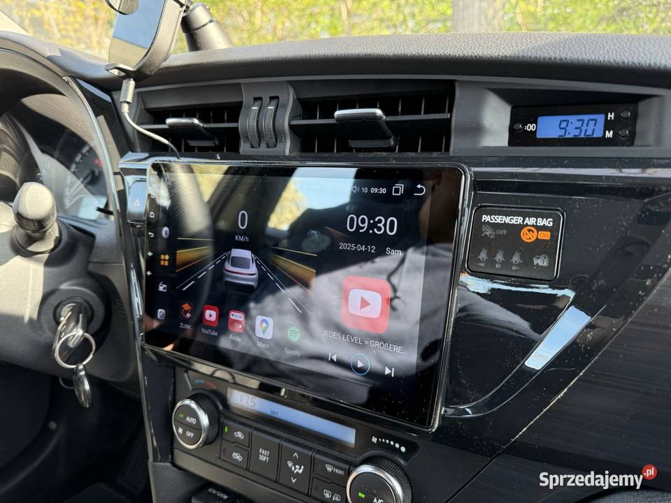 Android radio kamera cofania Toyota AurisCorolla małopolskie Kraków