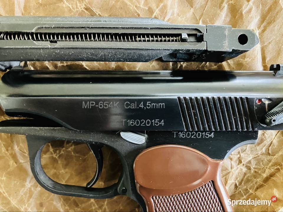 Pistolet wiatrówka CO2 Makarov Baikal MP654k Rzeszów