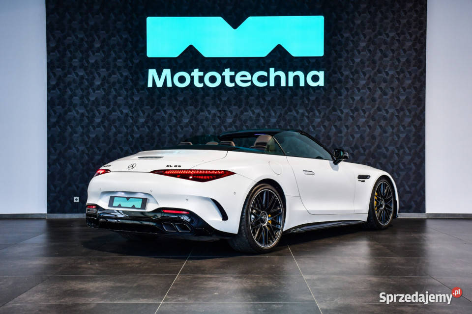 Mercedes SL 63 AMG 4MATIC asystent pasa ruchu SL Piaseczno