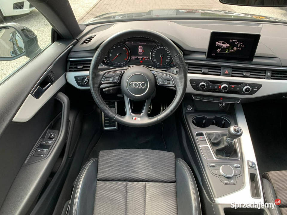 Audi A5 Sportback SLine Panorama FullLed F5 2016 czujnik zmierzchu Baranowo