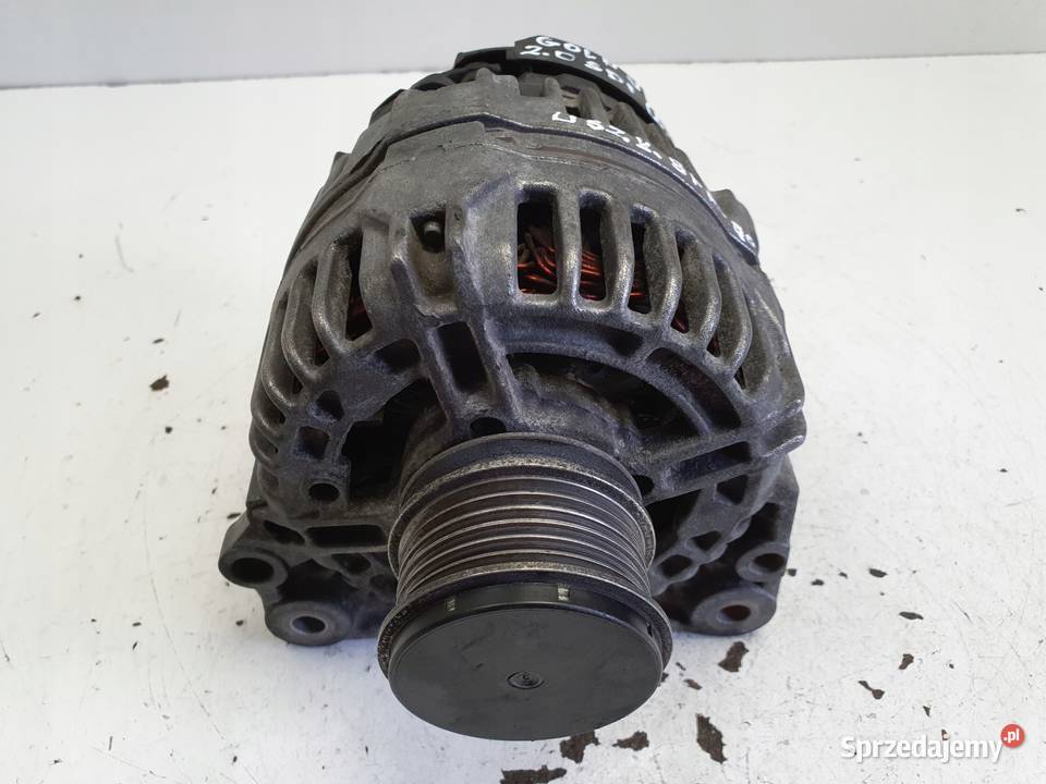 ALTERNATOR VW Golf V 20 SDI Bosch 06F903023D Układ elektryczny silnika Chełm