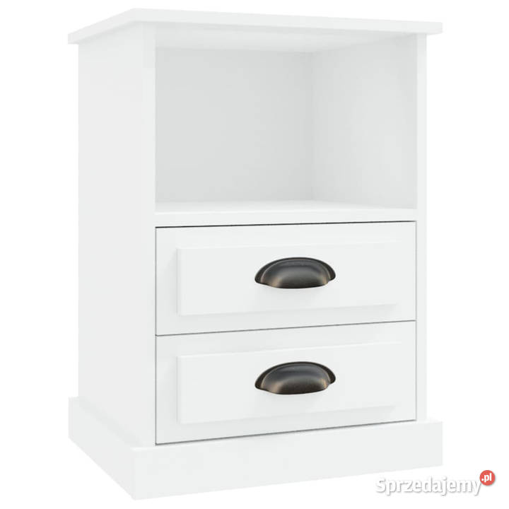 Szafka nocna biała 43x36x60 WM816328 Warszawa