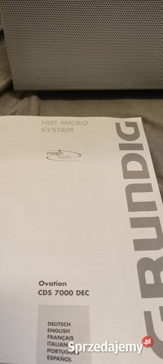 Mini wieża Grundig Ovation2 CD USB budzik Tuner Wieże i miniwieże