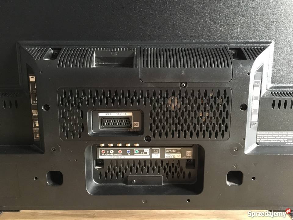 SONY KDL50W656A 3 letni dziwne artefakty na LCD Elektronika pomorskie Gdańsk