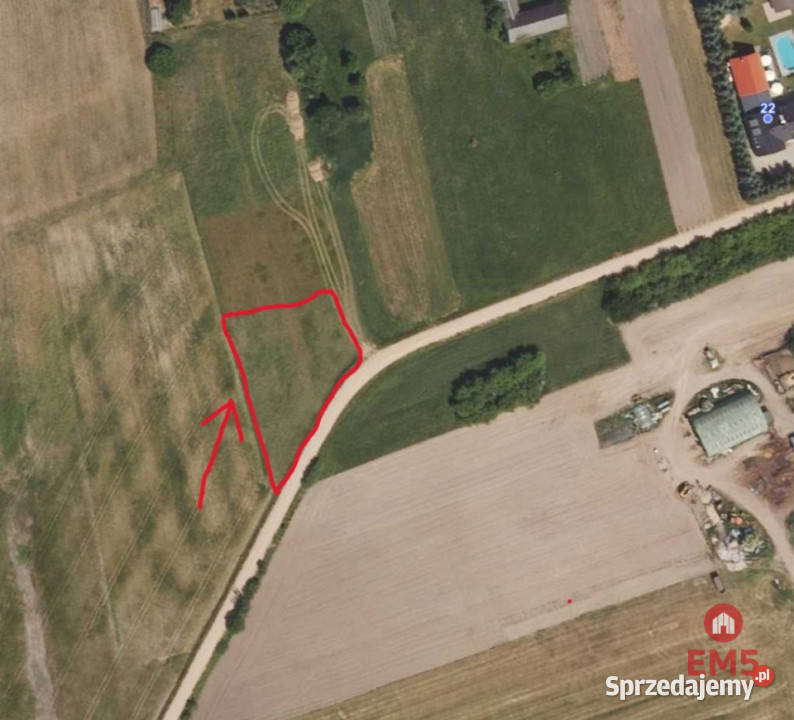 Sprzedaż działki 1700m2 Pajewo
