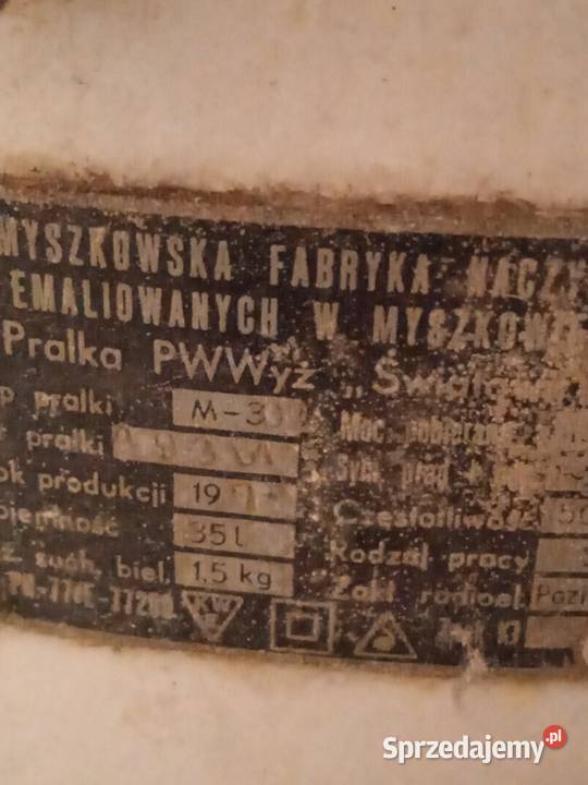 Mała pralka Frania tanio 5cm łódzkie Ozorków sprzedam